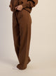 HARLOW STELLA STRAIGHT LEG SWEATPANT - CHOCOLATE HARLOW - Boathouse USA