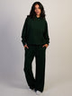 HARLOW STELLA STRAIGHT LEG SWEATPANT - FOREST HARLOW - Boathouse USA