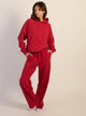 HARLOW STELLA STRAIGHT LEG SWEATPANT - RUBY HARLOW - Boathouse USA