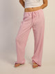 HARLOW LANA LINEN PANT - PINK HARLOW - Boathouse USA