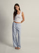 HARLOW LANA LINEN PANT - STRIPE - BLUE/WHITE HARLOW - Boathouse USA