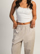 HARLOW TAYLOR PANT - TAUPE HARLOW - Boathouse USA