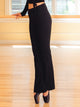 HARLOW GIA FOLDOVER PANT - BLACK HARLOW - Boathouse USA