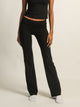 HARLOW GIA FOLDOVER PANT - BLACK HARLOW - Boathouse USA
