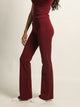 HARLOW GIA FOLDOVER PANT - BURGUNDY HARLOW - Boathouse USA