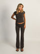 HARLOW GIA FOLDOVER PANT - CHARCOAL HARLOW - Boathouse USA