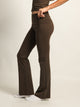 HARLOW GIA FOLDOVER PANT - CHOCOLATE HARLOW - Boathouse USA