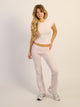 HARLOW ESSENTIAL FOLDOVER PANT - BABY PINK HARLOW - Boathouse USA