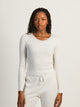 HARLOW LILY MELANGE LONG SLEEVE - CLOUD HARLOW - Boathouse USA