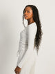 HARLOW LILY MELANGE LONG SLEEVE - CLOUD HARLOW - Boathouse USA