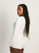 HARLOW PIA POINTELLE LONG SLEEVE HENLEY - OFF WHITE HARLOW - Boathouse USA