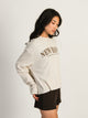 HARLOW WINNIE MELANGE LONG SLEEVE WAFFLE - NEW HAVEN HARLOW - Boathouse USA
