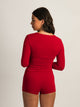HARLOW HOLLY HENLEY LONG SLEEVE - RED HARLOW - Boathouse USA