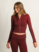 HARLOW BROOKE SWEATER - BURGUNDY HARLOW - Boathouse USA