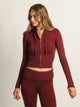HARLOW BROOKE SWEATER - BURGUNDY HARLOW - Boathouse USA