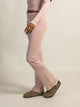 HARLOW BROOKE FLARE PANT - LIGHT PINK
