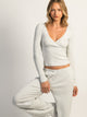 HARLOW MALLORY HEART LONG SLEEVE - CLOUD