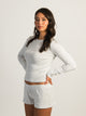 HARLOW PAYTON POINTELLE LONG SLEEVE MELANGE - CLOUD HARLOW - Boathouse USA