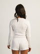 HARLOW PAYTON POINTELLE LONG SLEEVE PRINT - WHITE/PINK HARLOW - Boathouse USA