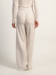 HARLOW HOLLY DITSY PANT - WHITE