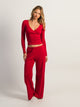 HARLOW PAYTON HEART POINTELLE PANT - PORT