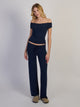 HARLOW PENNY PANT - NAVY HARLOW - Boathouse USA