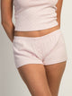 HARLOW MADELINE HEART SHORT - BABY PINK HARLOW - Boathouse USA