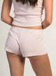 HARLOW MADELINE HEART SHORT - BABY PINK HARLOW - Boathouse USA