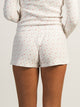HARLOW MADELINE PRINT SHORT - WHITE/PINK HARLOW - Boathouse USA
