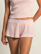 HARLOW ALLIE WAFFLE SHORT - LIGHT PINK HARLOW - Boathouse USA