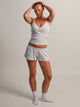 HARLOW ALLIE WAFFLE SHORT - MELANGE HARLOW - Boathouse USA