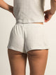 HARLOW ALLIE WAFFLE SHORT - MELANGE HARLOW - Boathouse USA