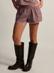 HARLOW POSIE SHORT-BURGUNDY HARLOW - Boathouse USA