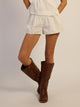 HARLOW POSIE SHORT - WHITE