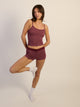 HARLOW BRIAR STRIPE SHORT - BURGUNDY HARLOW - Boathouse USA