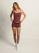 HARLOW BRIAR STRIPE SHORT - BURGUNDY HARLOW - Boathouse USA