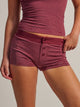 HARLOW BRIAR STRIPE SHORT - BURGUNDY HARLOW - Boathouse USA