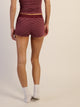 HARLOW BRIAR STRIPE SHORT - BURGUNDY HARLOW - Boathouse USA