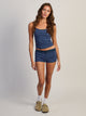 HARLOW BRIAR SHORT - STRIPE - NAVY