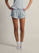HARLOW BELLA SATIN SHORT - BLUE HARLOW - Boathouse USA
