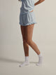 HARLOW BELLA SATIN SHORT - BLUE HARLOW - Boathouse USA
