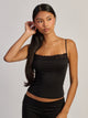 HARLOW HAILEY TANK TOP - BLACK HARLOW - Boathouse USA