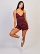HARLOW VIENNA TOP - BURGUNDY HARLOW - Boathouse USA