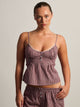 HARLOW POSIE TOP - BURGUNDY HARLOW - Boathouse USA