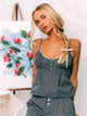 HARLOW POSIE TOP - NAVY HARLOW - Boathouse USA