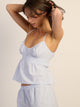 HARLOW POSIE TOP - PINSTRIPE HARLOW - Boathouse USA