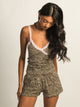 HARLOW LENI PRINT TANK TOP - LEOPARD HARLOW - Boathouse USA