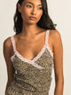 HARLOW LENI PRINT TANK TOP - LEOPARD HARLOW - Boathouse USA