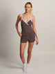 HARLOW LENI TANK - BROWN