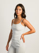 HARLOW PAYTON POINTELLE MELANGE TANK - CLOUD HARLOW - Boathouse USA